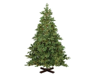 Everlands kunstkerstboom Rossland fir LED 1800 lampjes - 180cm - afbeelding 1