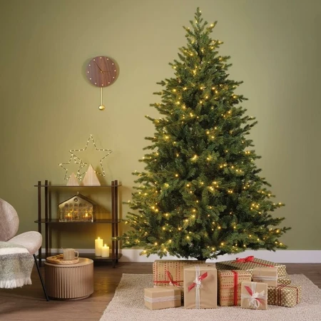 Everlands kunstkerstboom Rumford fir LED 360 lampjes - 180cm - afbeelding 5