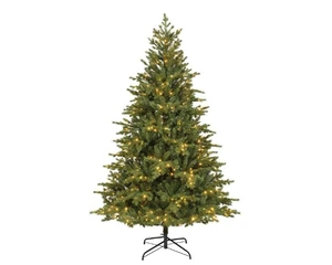 Everlands kunstkerstboom Rumford fir LED 360 lampjes - 180cm - afbeelding 1