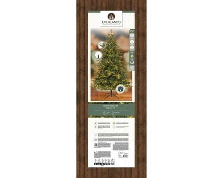 Everlands kunstkerstboom Rumford fir LED 500 lampjes - 210cm - afbeelding 2