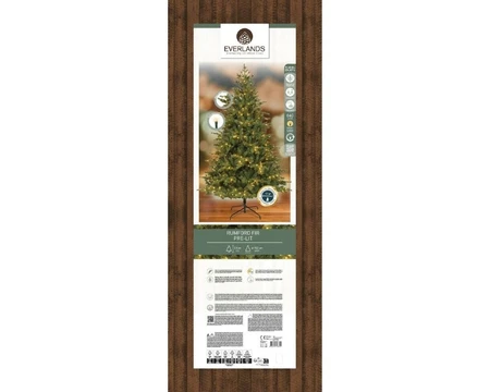 Everlands kunstkerstboom Rumford fir LED 660 lampjes - 240cm - afbeelding 2