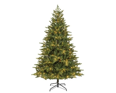 Everlands kunstkerstboom Rumford fir LED 660 lampjes - 240cm - afbeelding 1