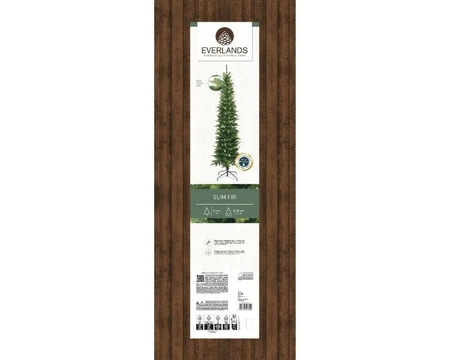 Everlands kunstkerstboom Slim fir - 210cm - afbeelding 2