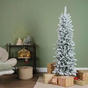 Everlands kunstkerstboom Slim fir snowy - 150cm - afbeelding 5