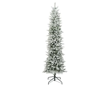 Everlands kunstkerstboom Slim fir snowy - 210cm - afbeelding 1