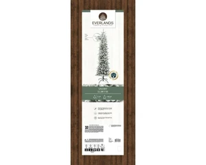 Everlands kunstkerstboom Slim fir snowy - 210cm - afbeelding 2