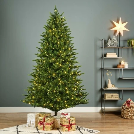 Everlands kunstkerstboom Sunpeaks fir micro LED 650 lampjes - 180cm - afbeelding 5