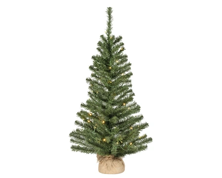 Everlands mini kerstboom Imperial LED - 90cm - afbeelding 1