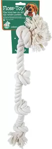 Floss-toy wit 4-knoop