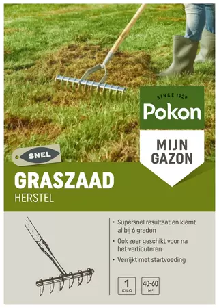 Pokon Graszaad herstel SOS 1kg