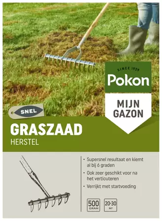 Pokon Graszaad herstel SOS 500 gr