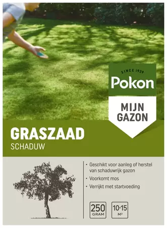 Pokon Graszaad schaduw 250 gr