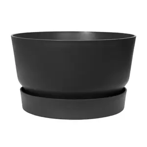 elho greenville bowl 33cm - living black - afbeelding 1