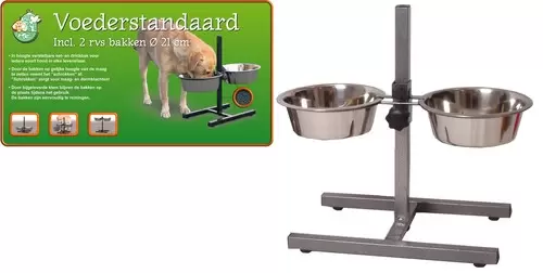 H-standaard + bakken 21 cm