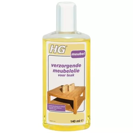 HG verzorg meubelolie teak 0.14L