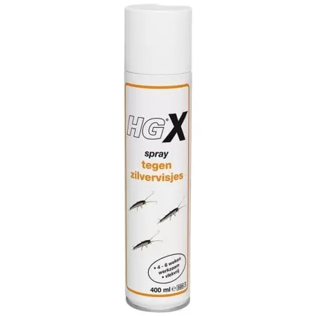 HG Spray tegen zilvervisjes