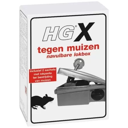 HGX tegen muizen navulbare lokbox - 0018191-0000