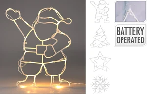 Kerstfiguur 24led