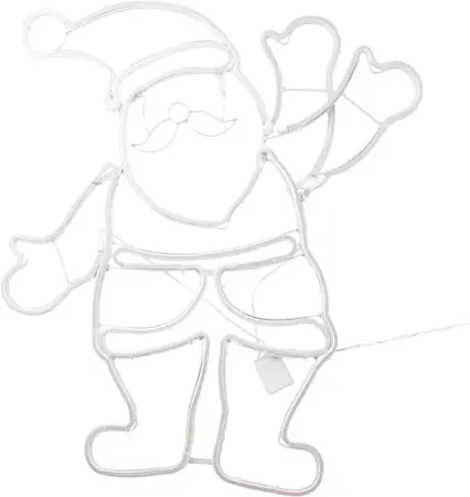 Kerstman slangverlichting - afbeelding 2