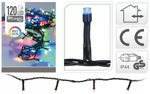 Kerstverlichting 120L multi - 9m