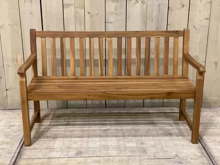 Kingston bank acacia hout - 135 cm