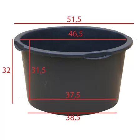 Kuip rond 45 liter - afbeelding 2