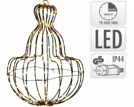 Lantaarn vouwbaar 192 LED