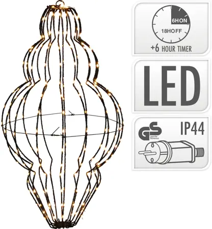 Lantaarn vouwbaar 240 LED