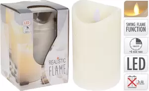 Led kaars dans vlam