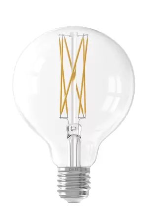 Led volglas langfilament globelamp 240v - 4w - E27