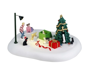 Lemax Christmas Cats - battery operated