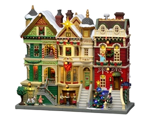 Lemax Christmas On Victoria Street - battery operated