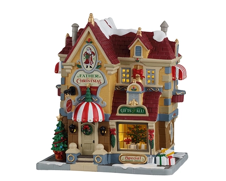 Lemax Father Christmas Gift Shop