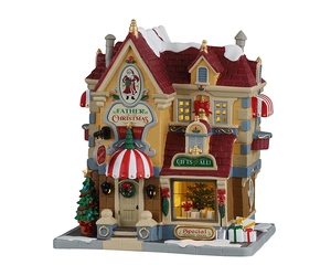 Lemax Father Christmas Gift Shop