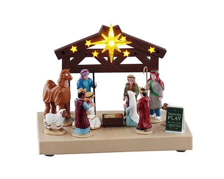 Lemax Nativity Play - battery operated