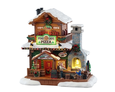 Lemax Pine Grove Pizza