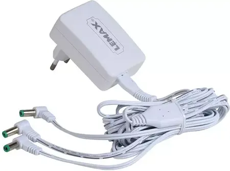 Lemax Power Adapter 4.5V White - 3 output