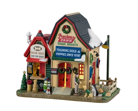 Lemax Precious Paws & Doggie Biscuits