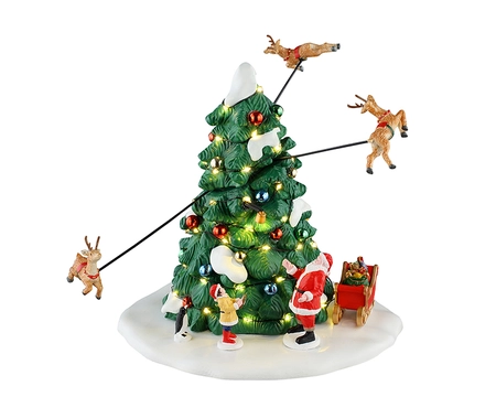 Lemax Reindeer Races