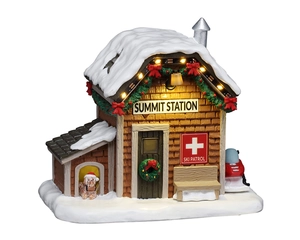 Lemax Ski Patrol Summit Station