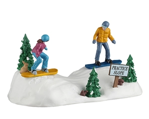 Lemax Snowboarding Practice