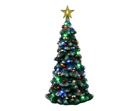Lemax Snowy Christmas Tree - battery operated
