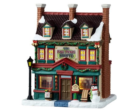 Lemax The Five Pence Shop