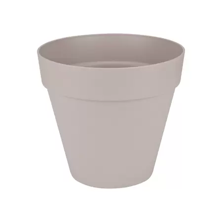 elho loft urban rond 20cm - warm grijs