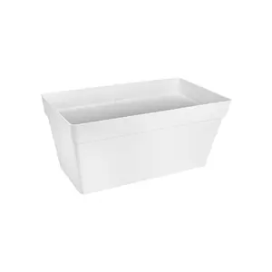 elho Loft urban terrace met wielen 70 cm wit