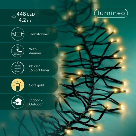 Lumineo LED cluster 420cm-448L - afbeelding 4