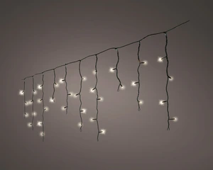 Lumineo LED icicle twinkle warm white - l2000h50cm