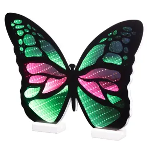 Lumineo LED vlinder L1b37.5h27.5cm-154L