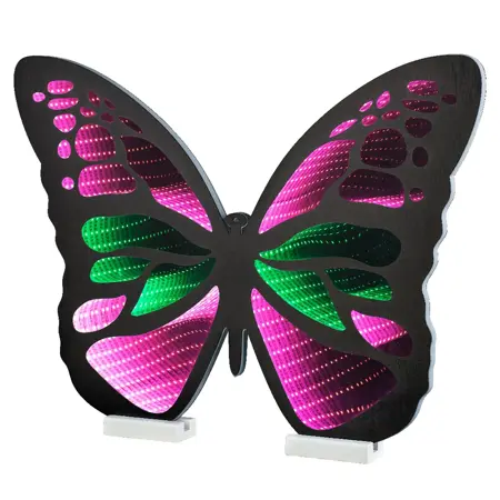 Lumineo LED vlinder L1b57.5h42cm-222L