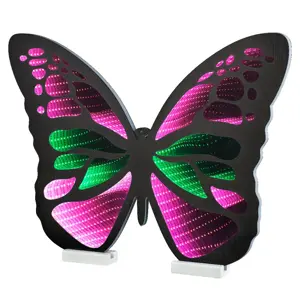 Lumineo LED vlinder L1b57.5h42cm-222L